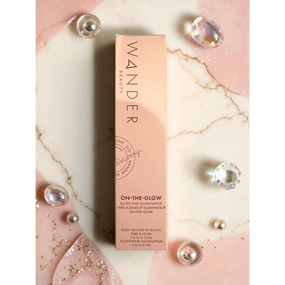 Wander Beauty - On-The-Glow Blush & Illuminator - Shade: Strawberry Fields *NIB